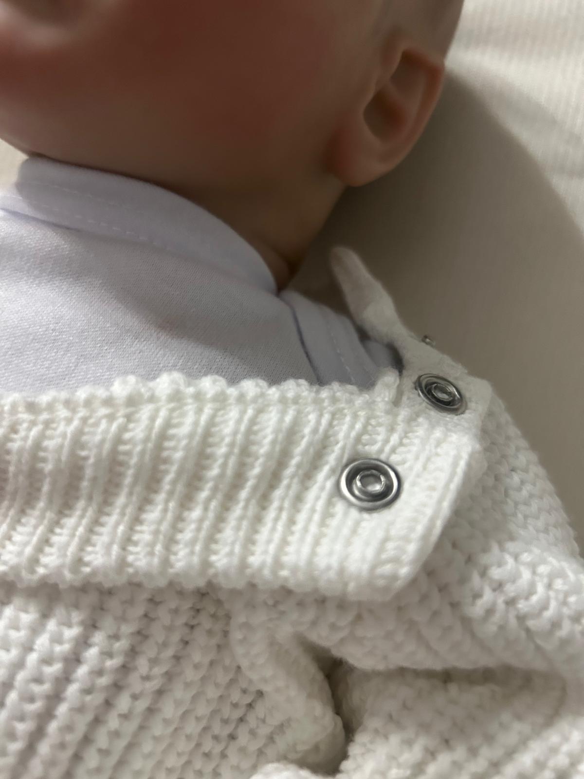 Hello world marron chocolat – Tricot en coton naturel